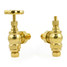 T-MAN-038-AG-UB-ALT03 - Rufford Traditional Manual Angled Unlacquered Brass Radiator Valves with Sleeves T-MAN-038-AG-UB-ALT03 - Rufford Traditional Manual Angled Unlacquered Brass Radiator Valves with Sleeves
